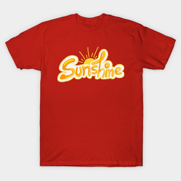 Sunshine T-Shirt by artby-shikha